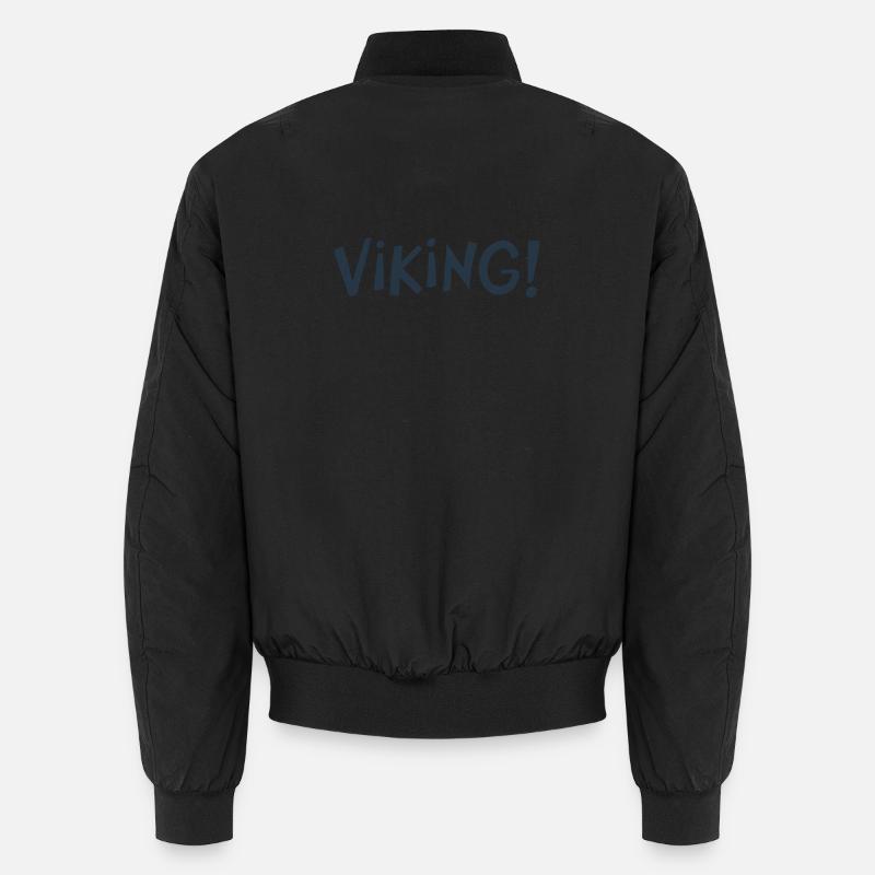 Viking Cree Rough Typo Unisex Bomber Jacket