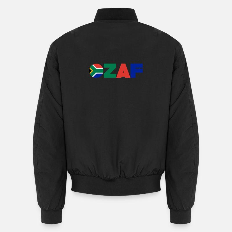 Südafrika - Unisex Bomberjacke - Schwarz