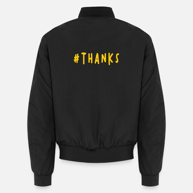 VIELEN DANK. DANKE. VIELEN DANK. JAHRESTAG. GEBURT. Unisex Bomberjacke
