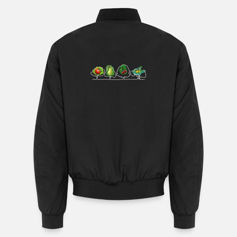 Obst und Früchte Unisex Bomberjacke