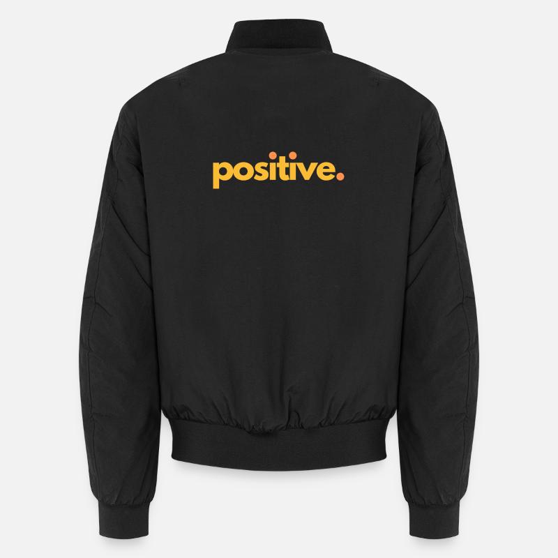 positive.04 - Unisex Bomberjacke - Schwarz