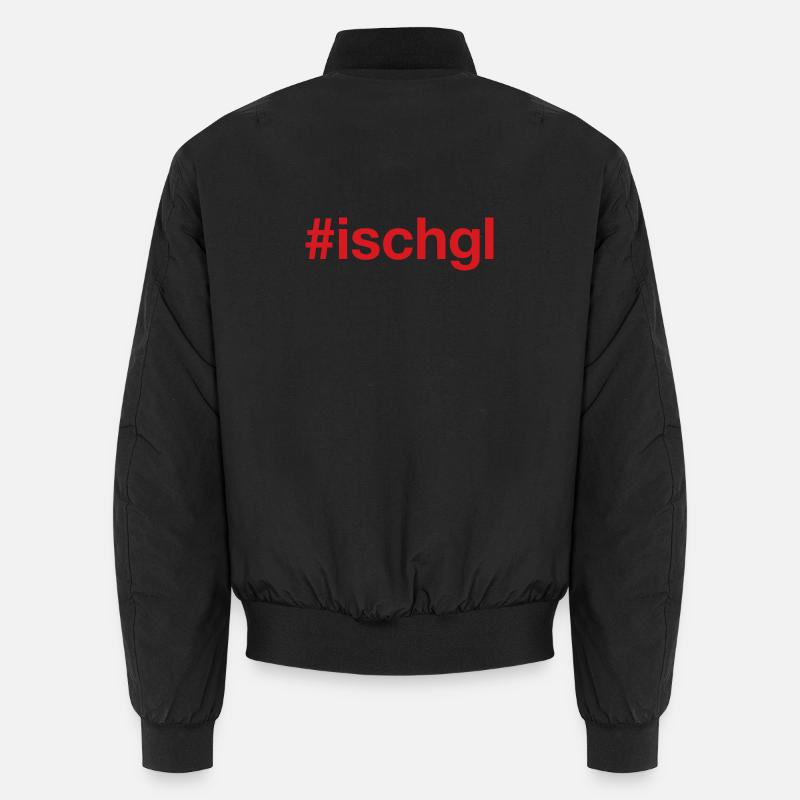 ISCHGL - Unisex Bomberjacke - Schwarz