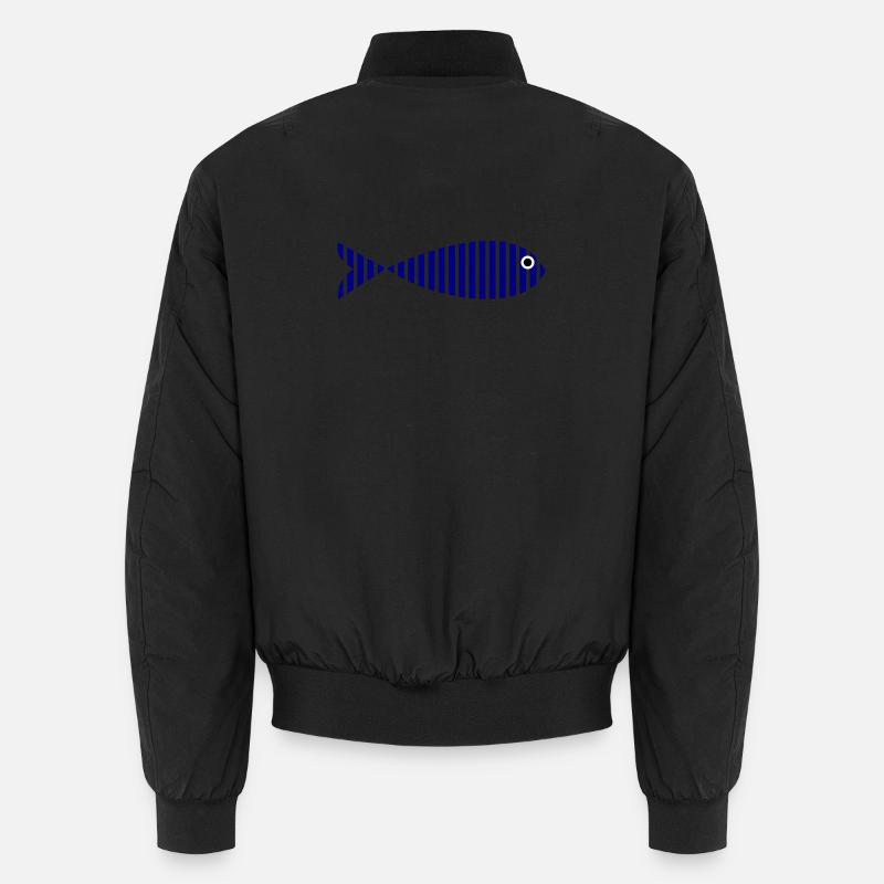 SARDINE. FISH. APRIL FOOL. EASTER. SEA Unisex Bomber Jacket