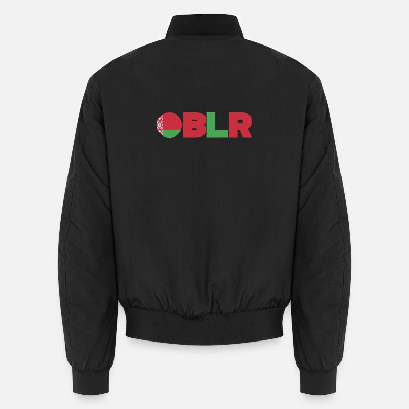 Belarus - Unisex Bomberjacke - Schwarz