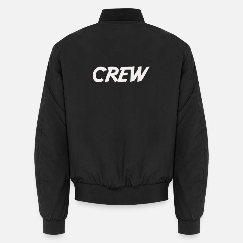 crew_-2- - Bomber unisexe - noir