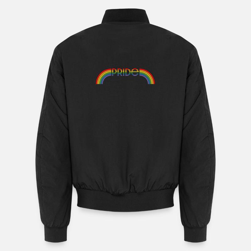 LGBT lgbtqi queer Regenbogen pride Unisex Bomberjacke