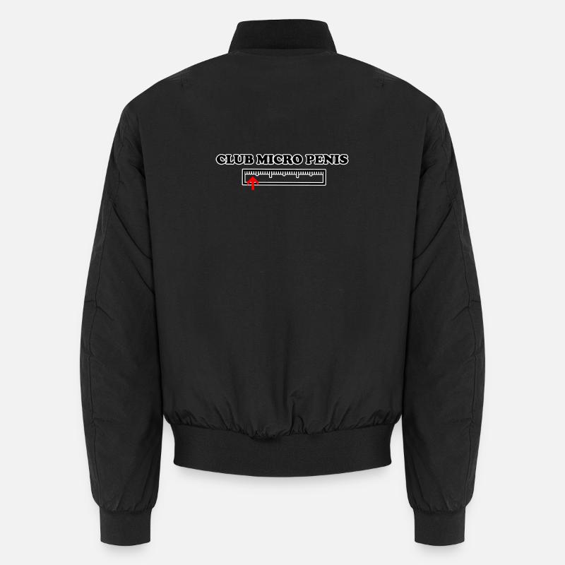 Micro Penis - Unisex Bomber Jacket - black