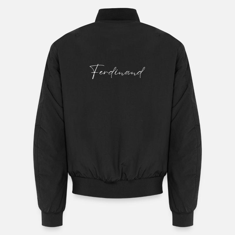 Ferdinand Name T-Shirt Geschenk Männer Unisex Bomberjacke