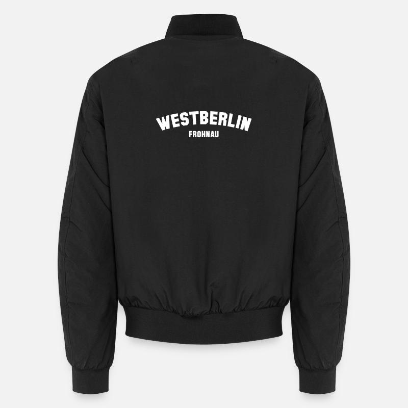 FROHNAU - Unisex Bomberjacke - Schwarz