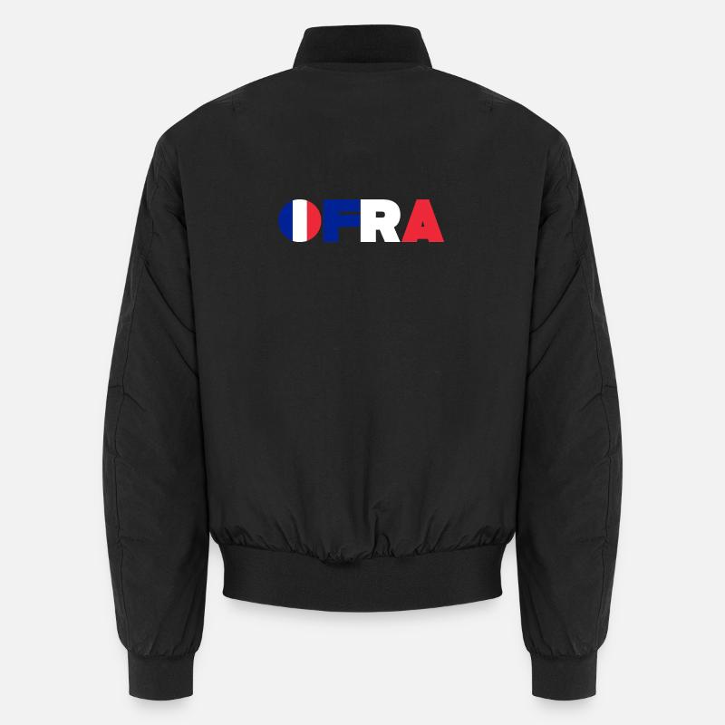 Frankreich Unisex Bomberjacke