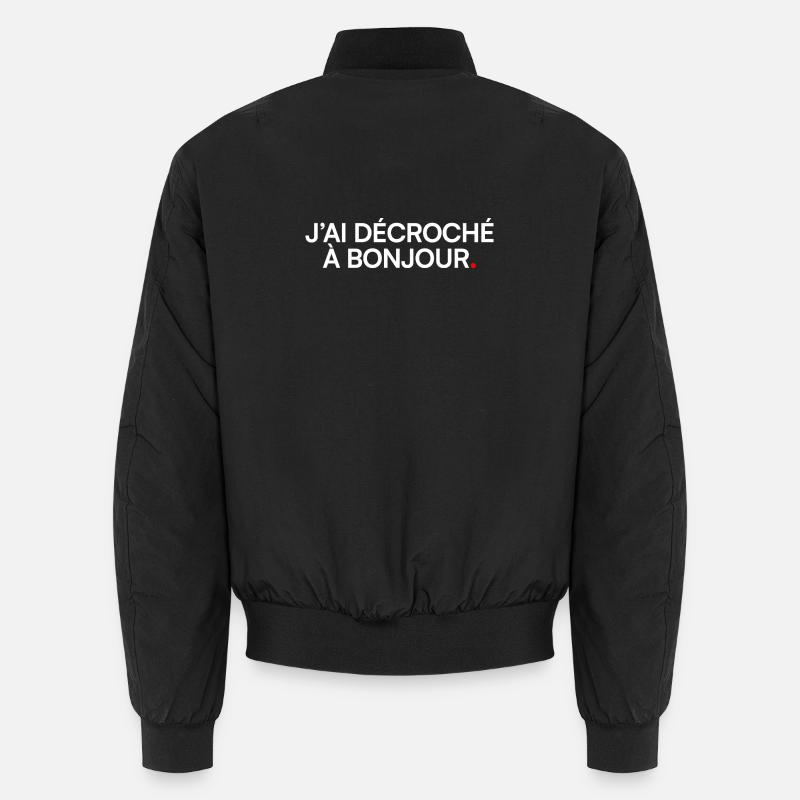I picked up hello humor meeting Unisex Bomber Jacket