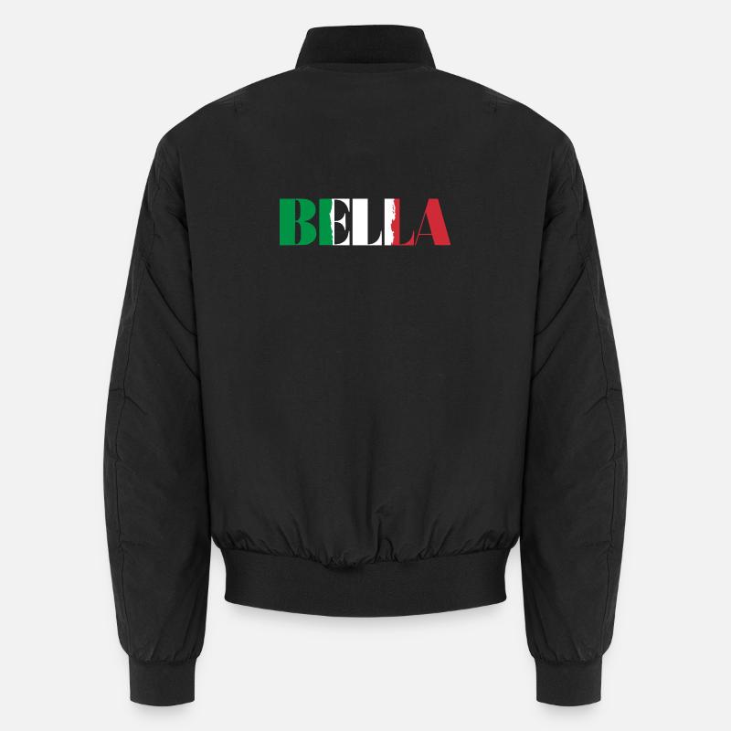 Bella Italia - Bomber unisexe - noir