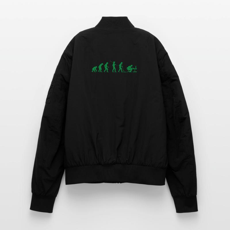 Programmer Evolution Computer Scientist Developer Unisex Bomber Jacket