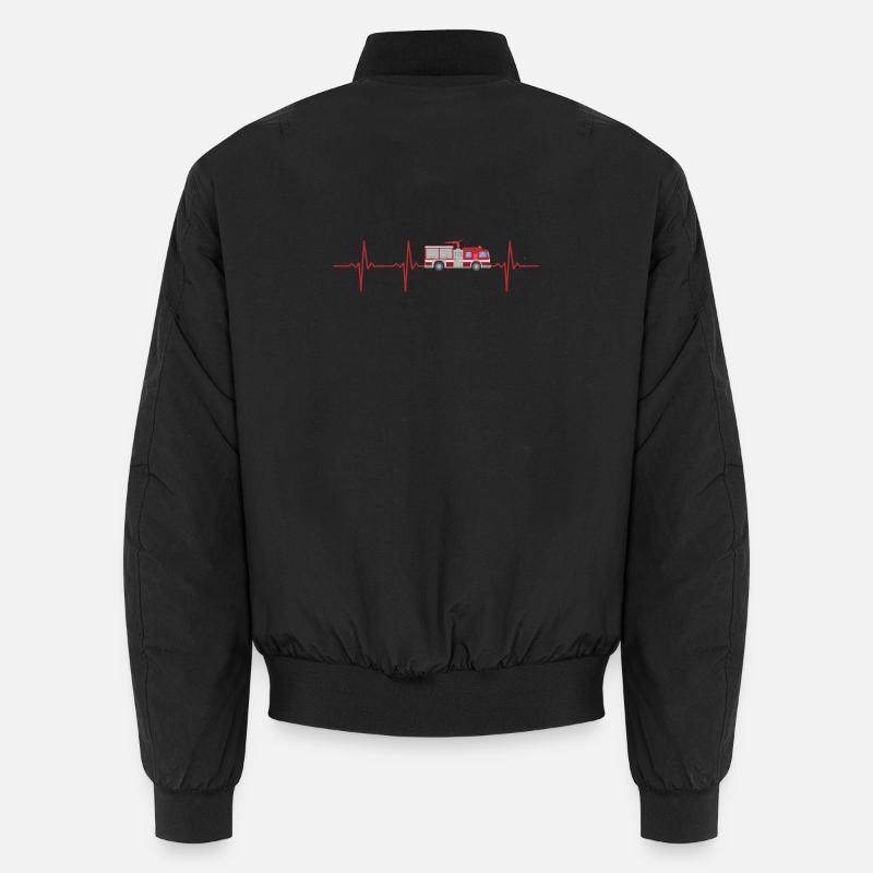 Pompier Heartbeat pompier Bomber unisexe