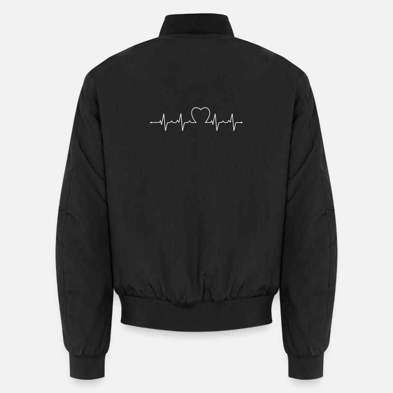 L’amour du battement de cœur Bomber unisexe