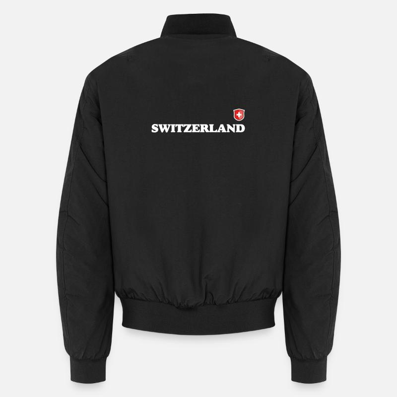 Schweiz Unisex Bomberjacke
