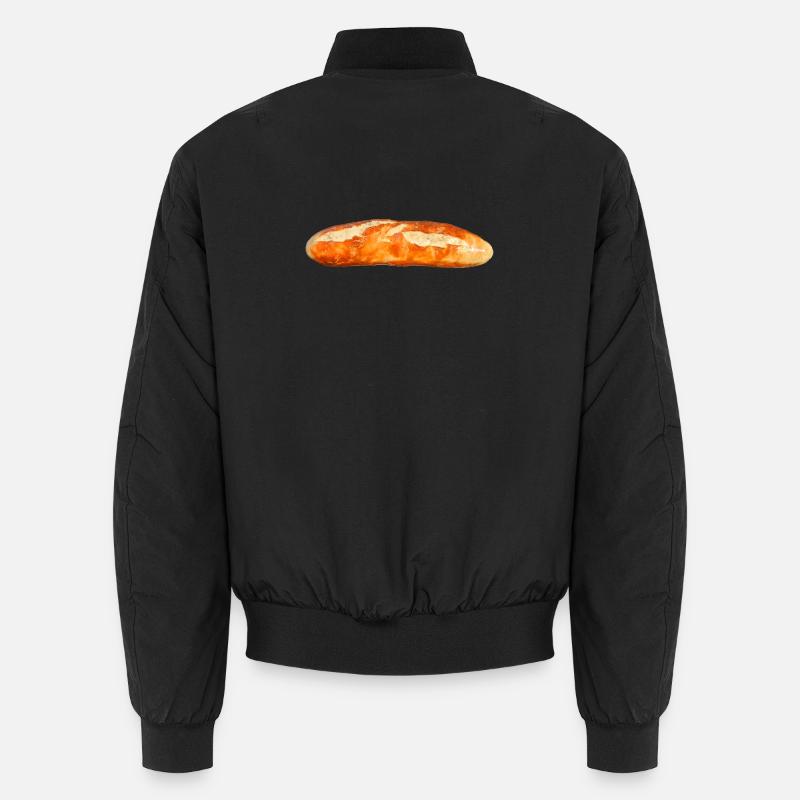 Bratwurst - Unisex Bomberjacke - Schwarz