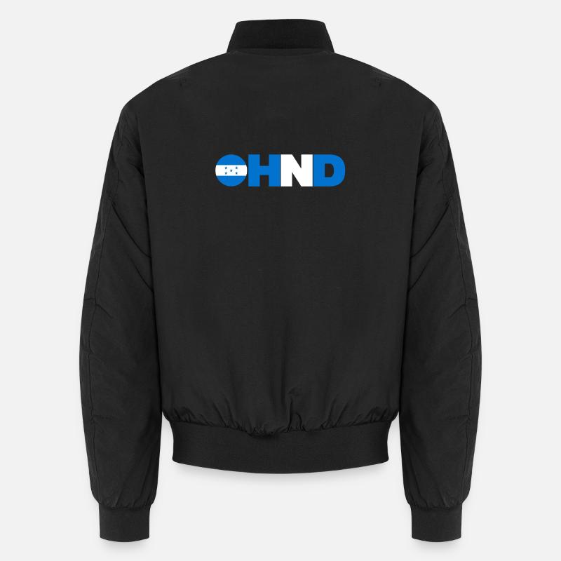 Honduras - Unisex Bomberjacke - Schwarz