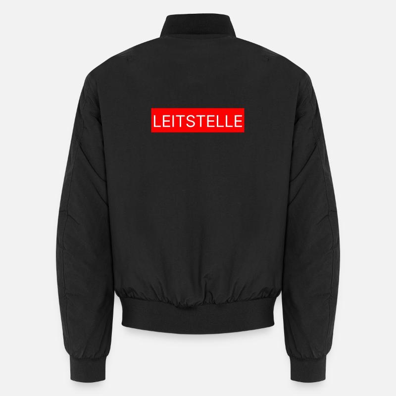 LIEBEVOLL  Leitstelle - Unisex Bomberjacke - Schwarz
