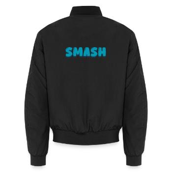 Briser - Bomber unisexe - noir - Dos - AI Model Male 185 light (185cm)