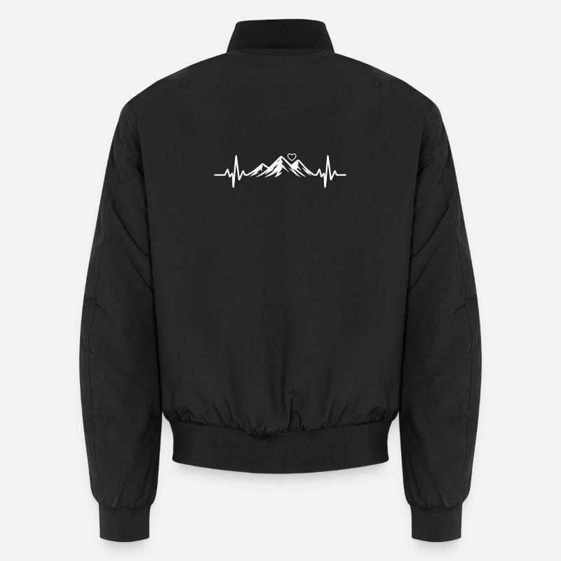 Mountain Lovers Mountains Hiking Unisex Bomber Jacket