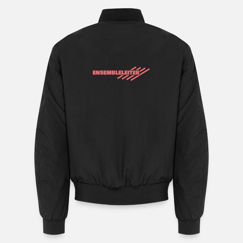 Cadeau pour chef d’ensemble - Bomber unisexe - noir