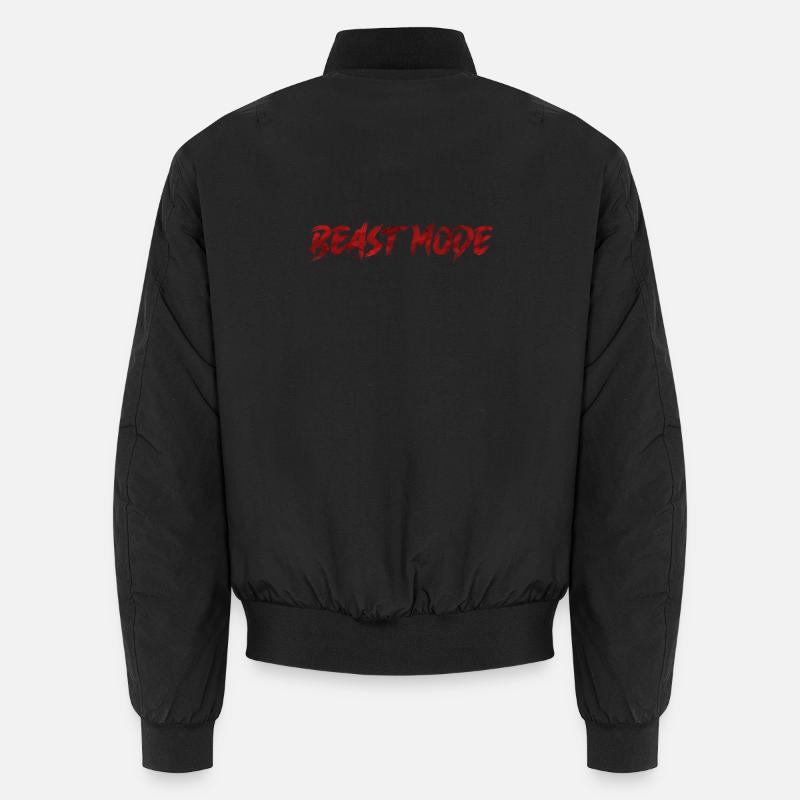 Beast Mode! - Unisex Bomberjacke - Schwarz