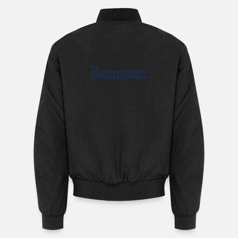 Vancouver - Unisex Bomberjacke - Schwarz