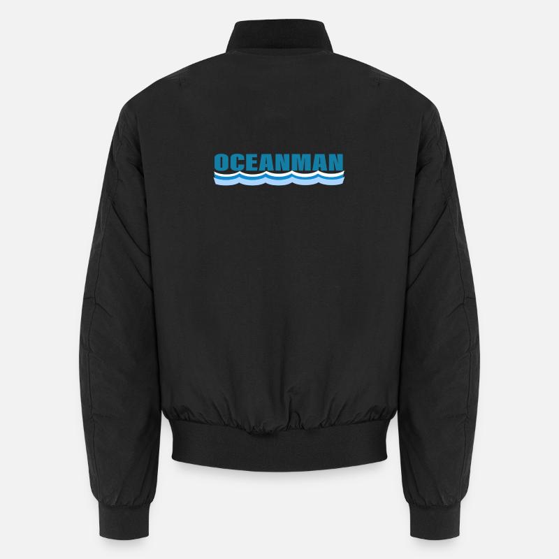 OCEANMAN - Unisex Bomberjacke - Schwarz