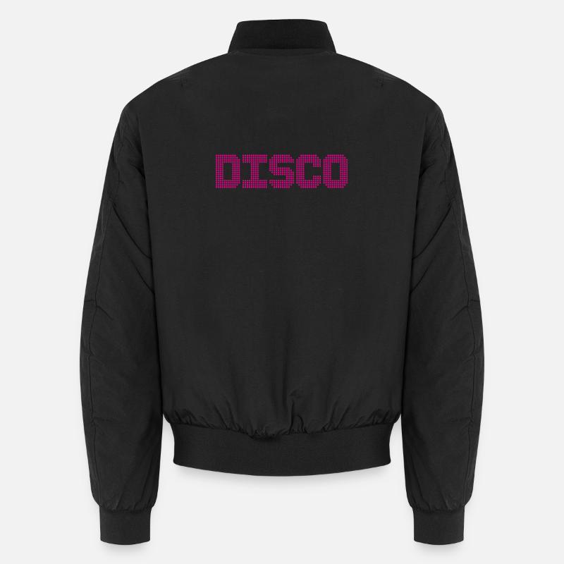 DISCO - Unisex Bomber Jacket - black
