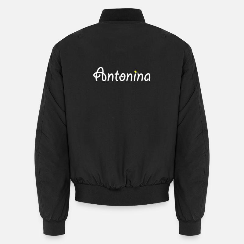 Antonina - Unisex Bomber Jacket - black