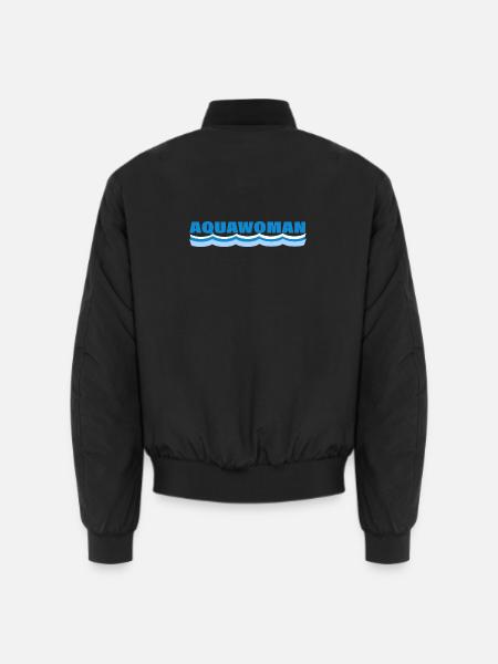 AQUAWOMAN - Bomber unisexe - noir