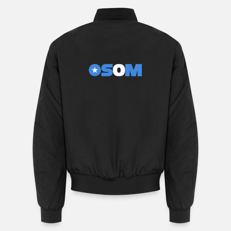 Somalia - Unisex Bomber Jacket - black