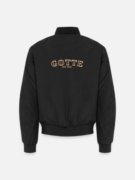Gotte 2026, Patentante 2026, Geschenk Gotti - Unisex Bomberjacke - Schwarz