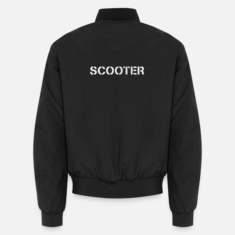 Stunt Scooter - Unisex Bomberjacke - Schwarz