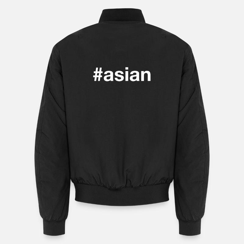 Asie asiatique Hashtag Bomber unisexe