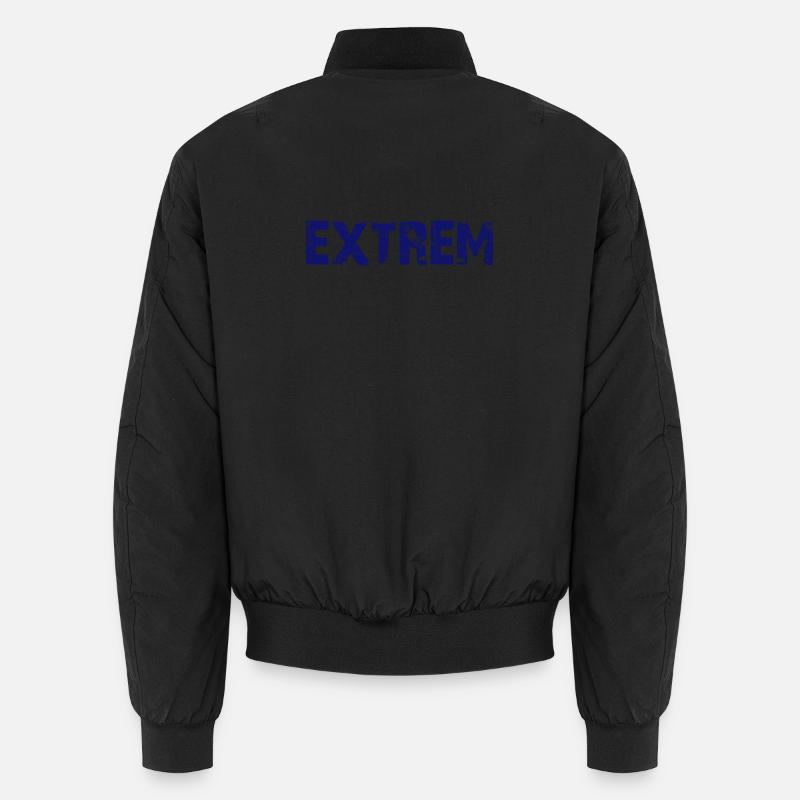 EXTREM - Unisex Bomberjacke - Schwarz