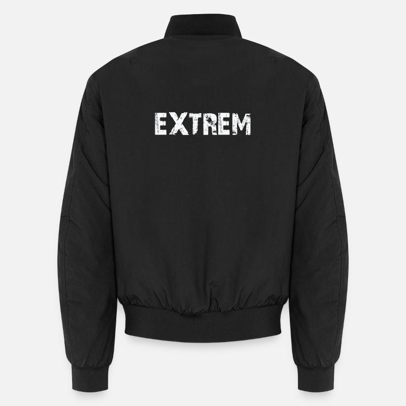 EXTREME - Unisex Bomber Jacket - black