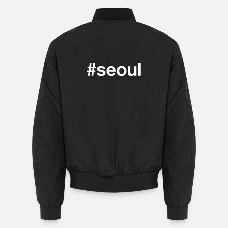 SEOUL Hashtag Korea Unisex Bomberjacke