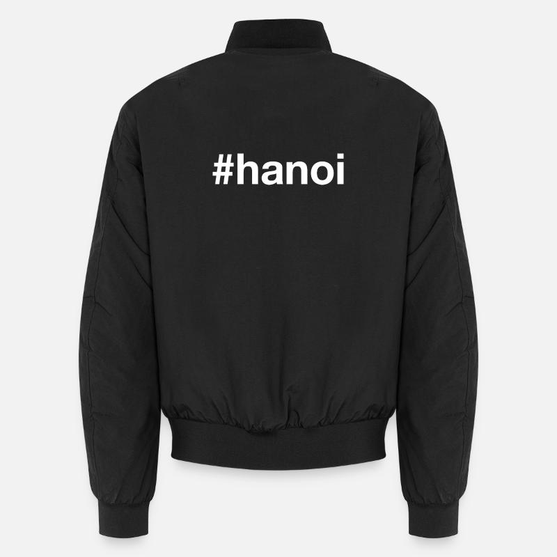 Hanoi Vietnam Hashtag Unisex Bomberjacke