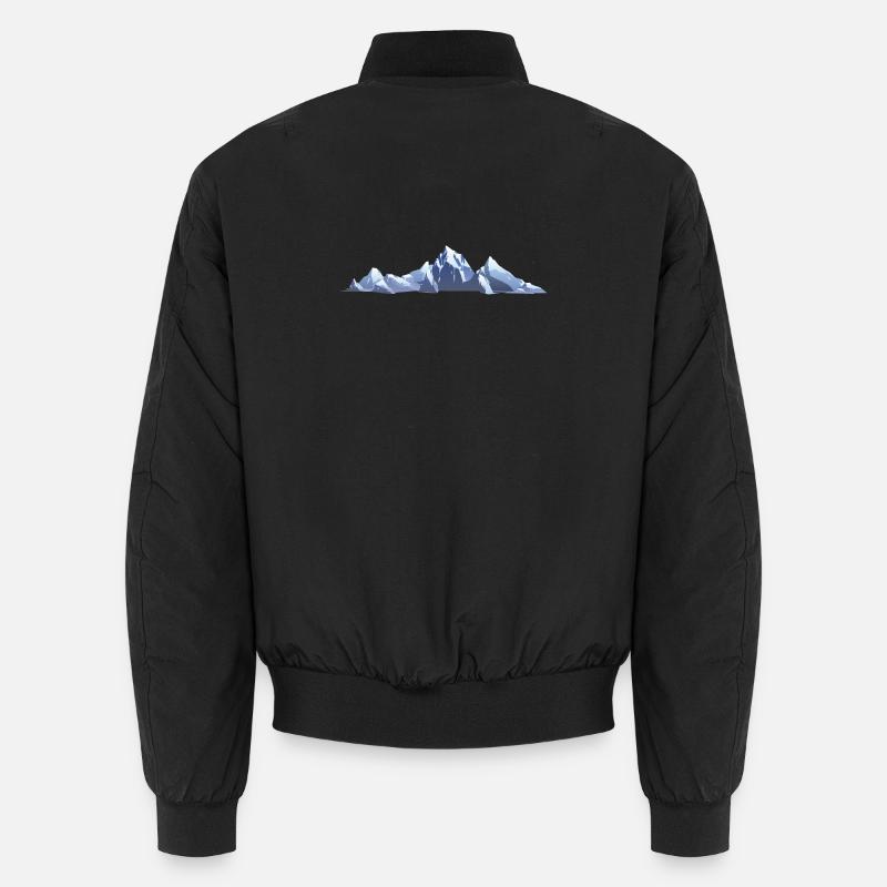 Berge | Gebirge Unisex Bomberjacke