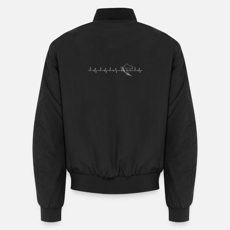 Silhouette de l’Italie Pulse Bomber unisexe