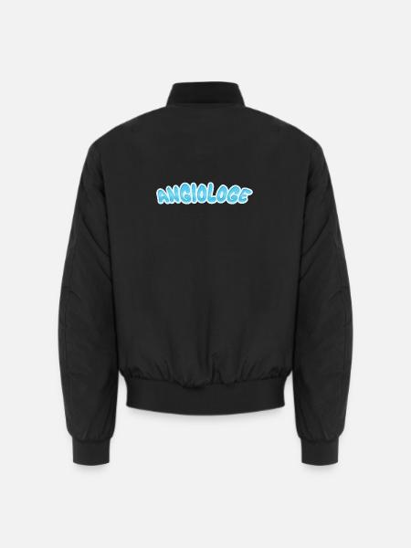 Angiologist as Angiologist - Unisex Bomber Jacket - black