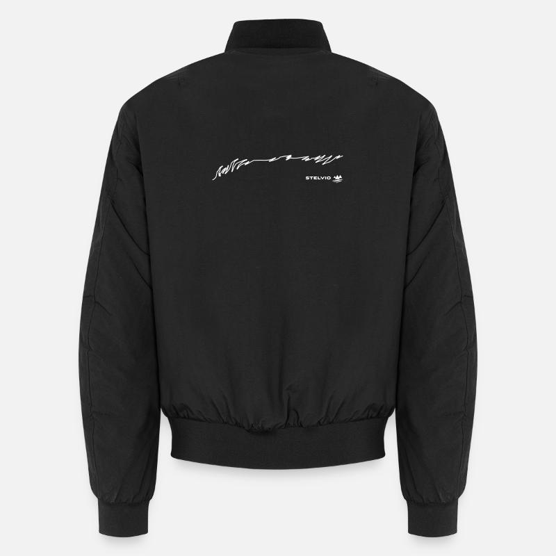 Stelvio Pass – Alpine icon for petrolheads Unisex Bomber Jacket