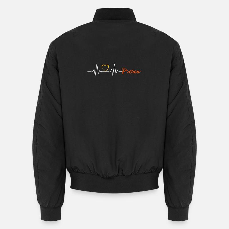 Mon cœur bat pour Prerow - Darss Baltic Bomber unisexe