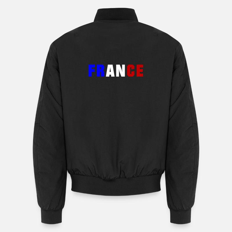 France Flag Design Unisex Bomber Jacket