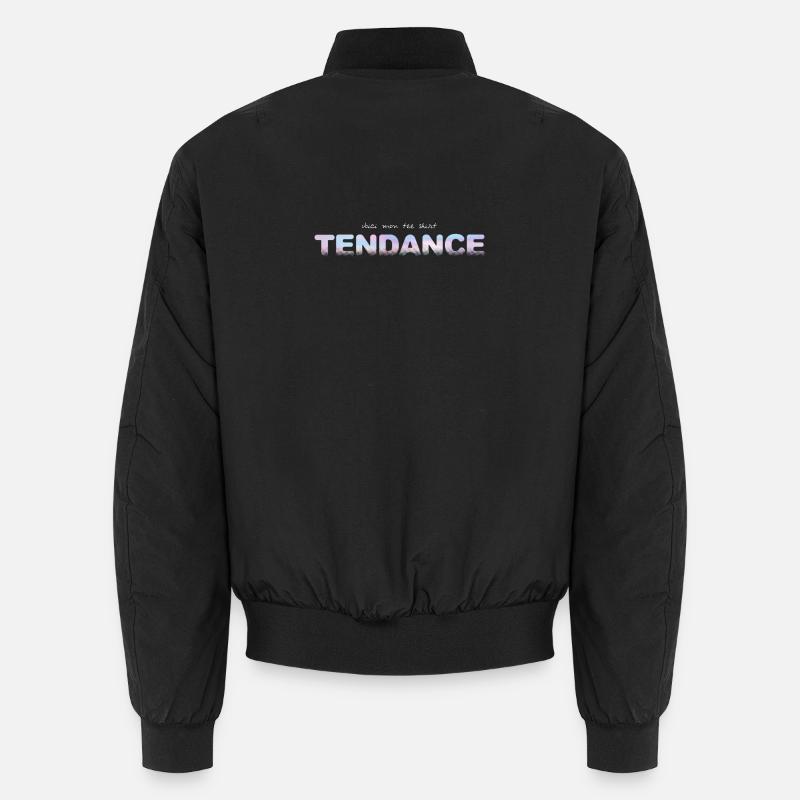 TENDENCY - Unisex Bomber Jacket - black