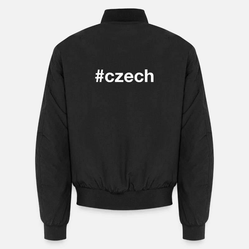 CZECH Tschechien Hashtag Unisex Bomberjacke