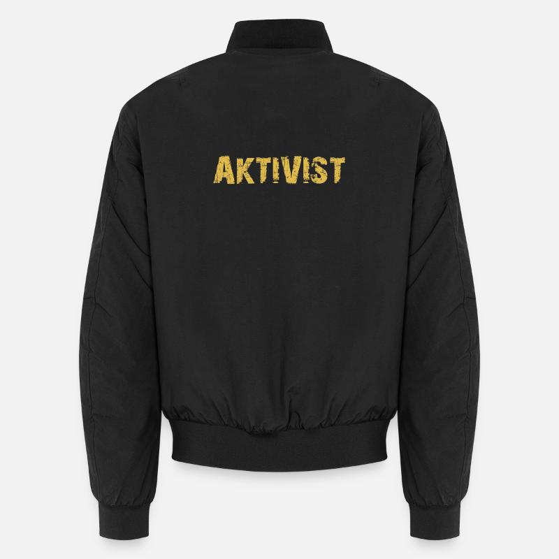 ACTIVISTE - Bomber unisexe - noir