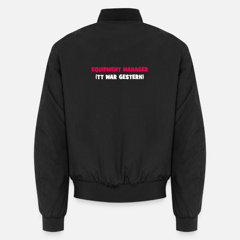 Equipment Manager - Unisex Bomberjacke - Schwarz